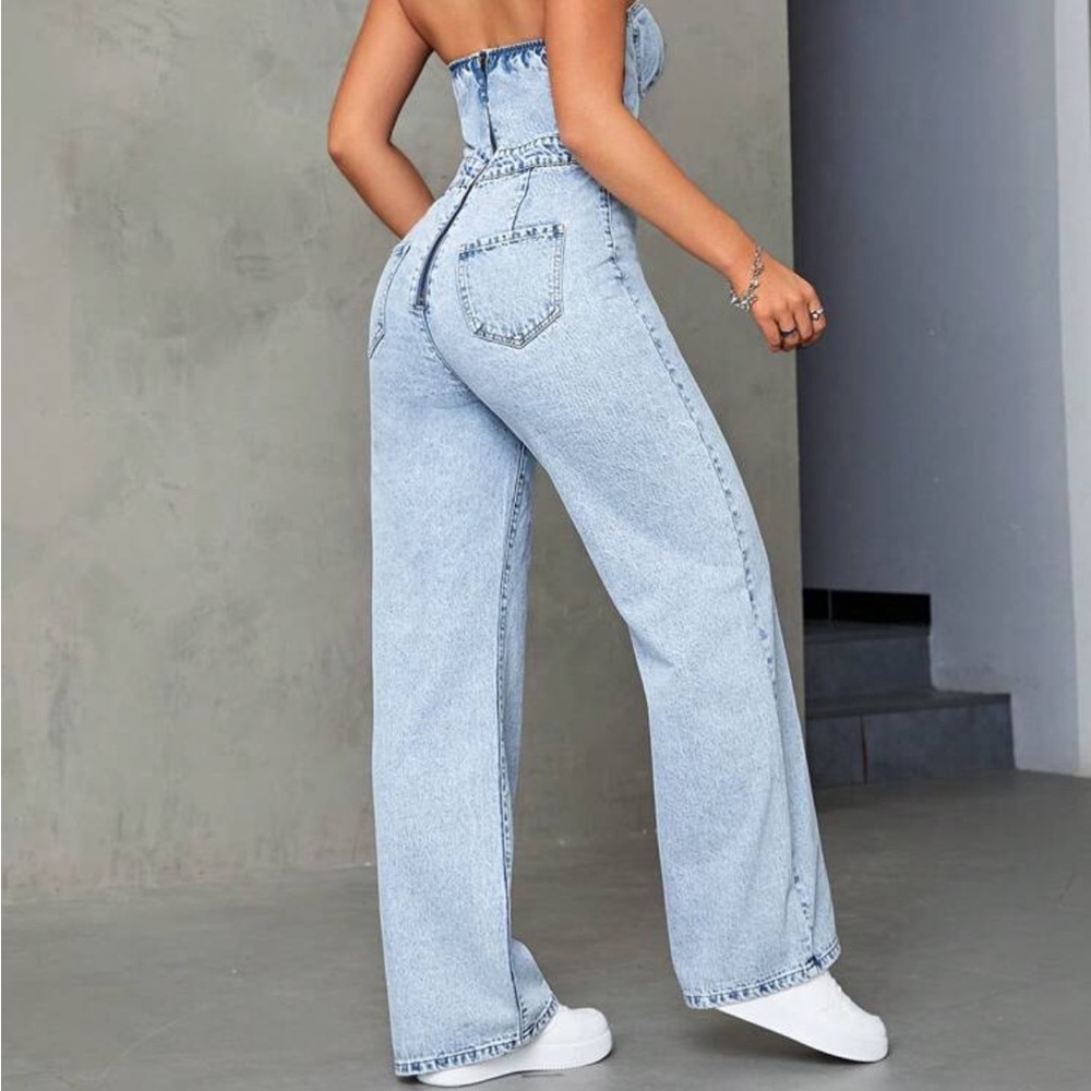 Super Cute, Denim Jumpsuit, Super Super Cute! View 2